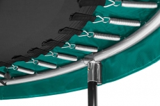 Батут с защитной сеткой Salta Comfort Edition 251 см Green